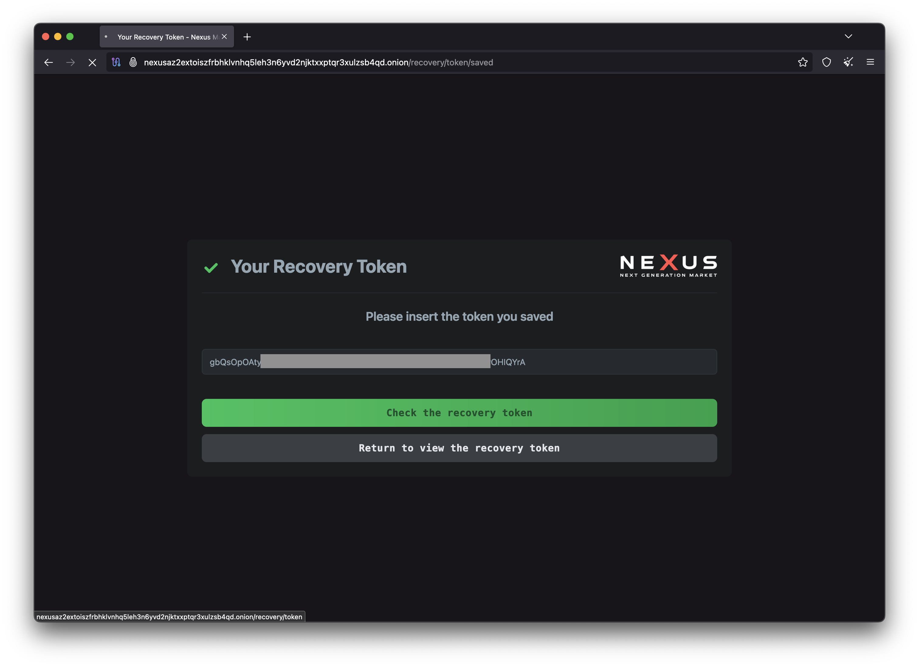 Nexus Register Step 3