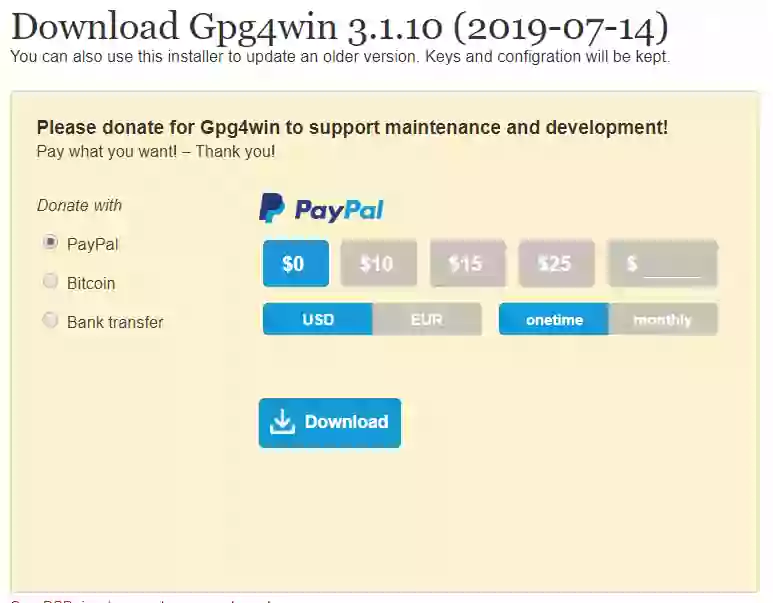 download gpg4win